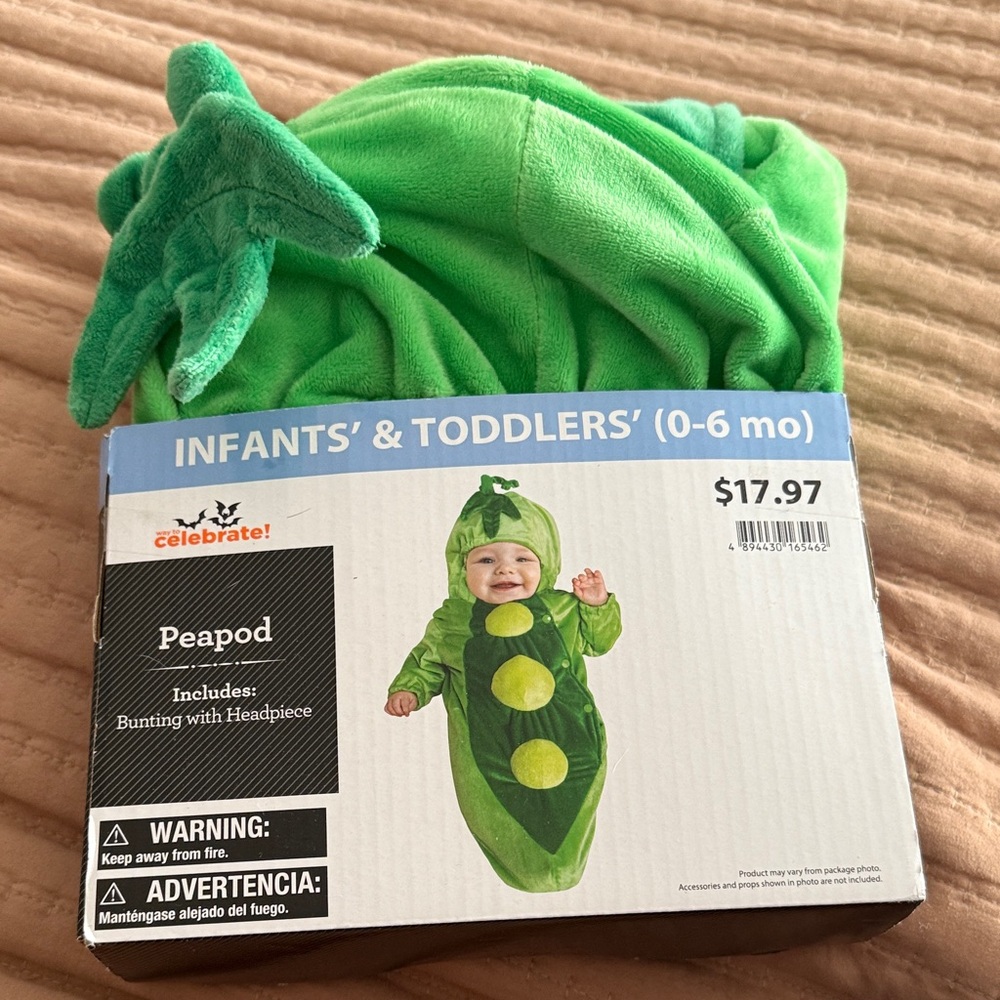 Celebrate Peapod Infant Costume - Green